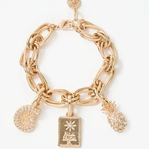 Lilly Pulitzer Jewelry - NWT Lilly Pulitzer Charm Bracelet